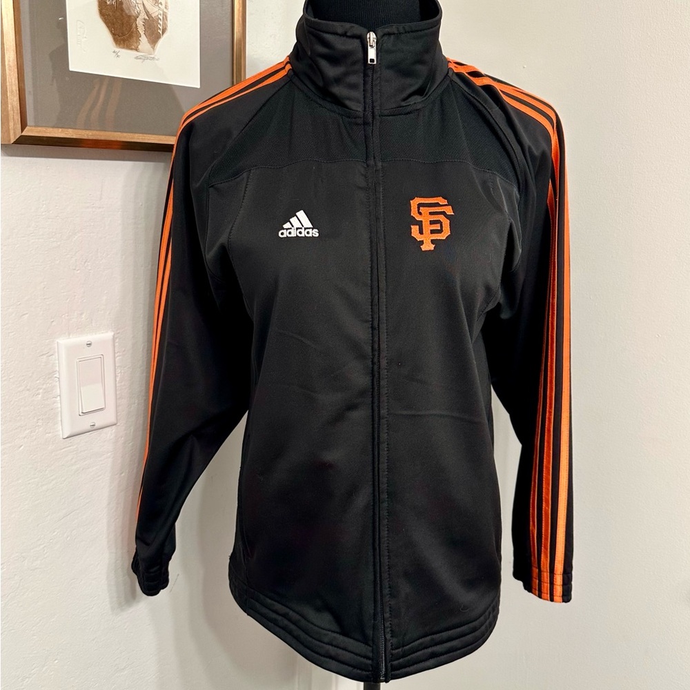 SF GIANTS x Adidas Youth Zip Up Jacket